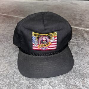 Vintage 1994 Eagle Mountain Motorcycle Rally Hat